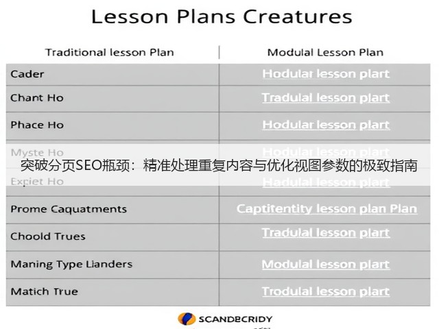 突破分页SEO瓶颈:精准处理重复内容与优化视图参数的极致指南(图2) 突破分页SEO瓶颈:精准处理重复内容与优化视图参数的极致指南(图2)