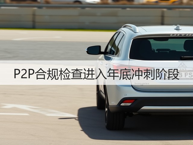 P2P合规检查进入年底冲刺阶段(图3) P2P合规检查进入年底冲刺阶段(图3)