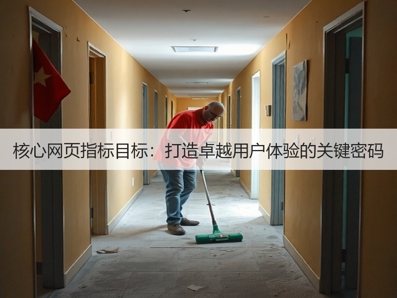 核心网页指标目标：打造卓越用户体验的关键密码 - 诺云路远科技资讯网