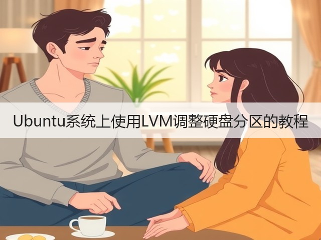 Ubuntu系统上使用LVM调整硬盘分区的教程(图3) Ubuntu系统上使用LVM调整硬盘分区的教程(图3)