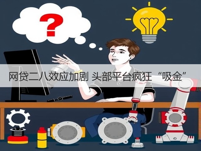 网贷二八效应加剧 头部平台疯狂“吸金”(图2)