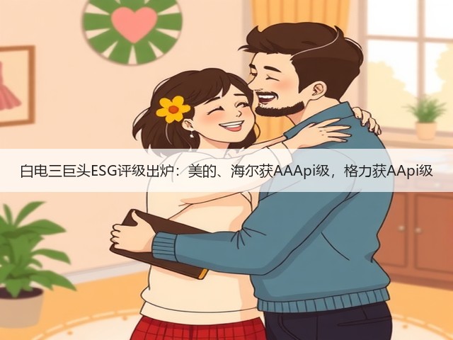 白电三巨头ESG评级出炉:美的、海尔获AAApi级,格力获AApi级(图2) 白电三巨头ESG评级出炉:美的、海尔获AAApi级,格力获AApi级(图2)