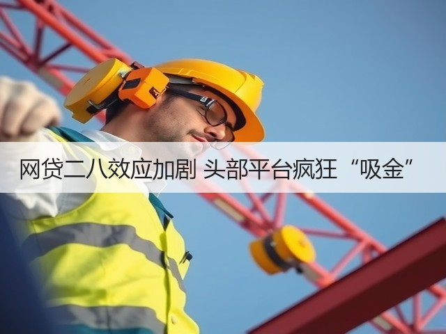 网贷二八效应加剧 头部平台疯狂“吸金”(图2) 网贷二八效应加剧 头部平台疯狂“吸金”(图2)