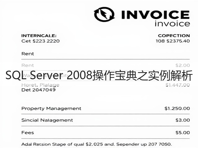 SQL Server 2008操作宝典之实例解析(图2) SQL Server 2008操作宝典之实例解析(图2)