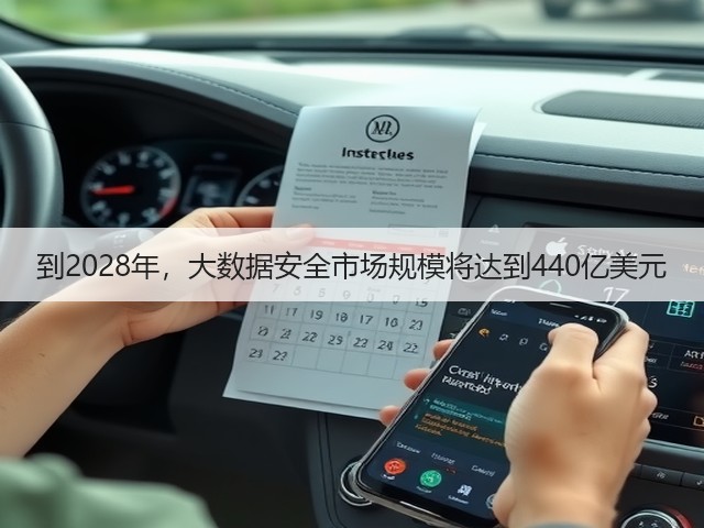 到2028年,大数据安全市场规模将达到440亿美元(图3) 到2028年,大数据安全市场规模将达到440亿美元(图3)