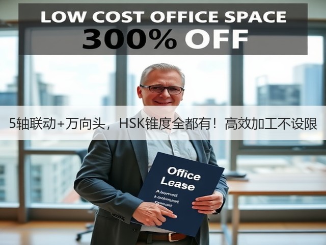 5轴联动+万向头，HSK锥度全都有！高效加工不设限(图1)