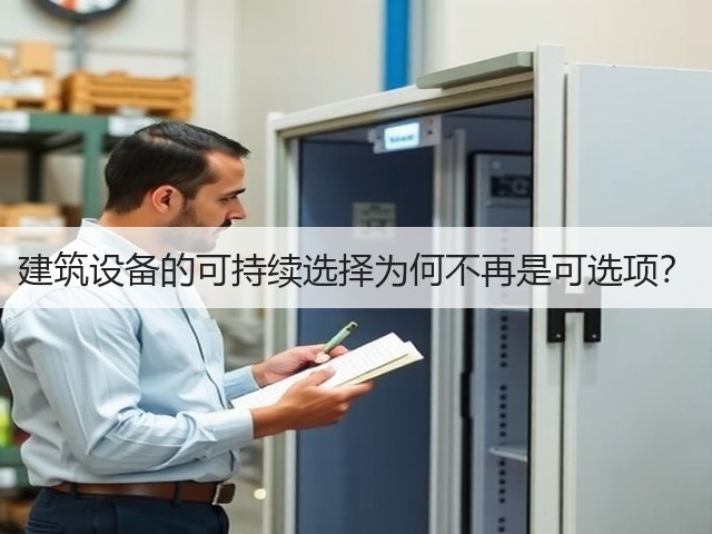 建筑设备的可持续选择为何不再是可选项?(图3) 建筑设备的可持续选择为何不再是可选项?(图3)