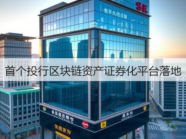 首个投行区块链资产证券化平台落地(图1) 首个投行区块链资产证券化平台落地(图1)