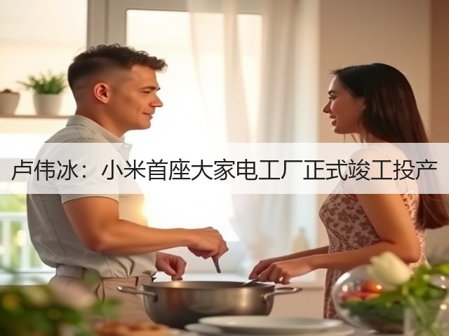 卢伟冰：小米首座大家电工厂正式竣工投产(图2)