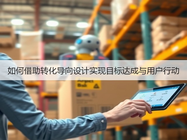 如何借助转化导向设计实现目标达成与用户行动(图1) 如何借助转化导向设计实现目标达成与用户行动(图1)