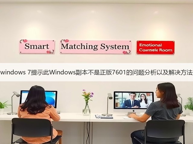 windows 7提示此Windows副本不是正版7601的问题分析以及解决方法(图1) windows 7提示此Windows副本不是正版7601的问题分析以及解决方法(图1)