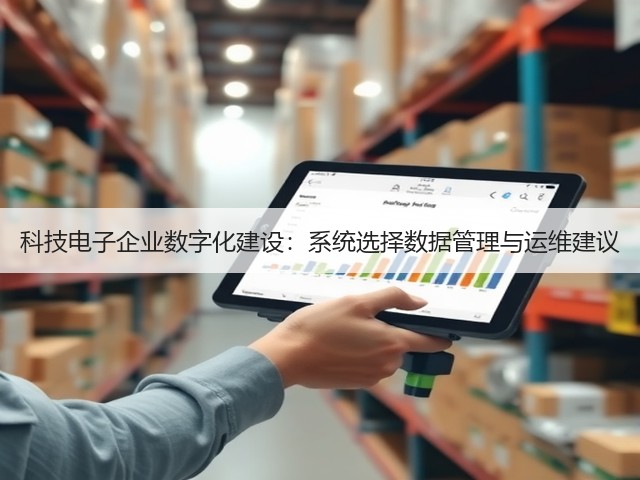 科技电子企业数字化建设:系统选择数据管理与运维建议(图1) 科技电子企业数字化建设:系统选择数据管理与运维建议(图1)