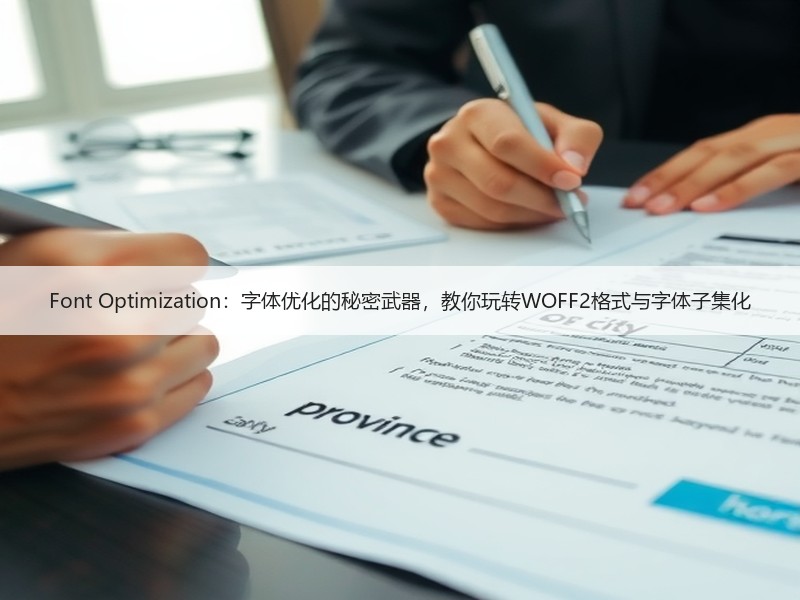 Font Optimization：字体优化的秘密武器，教你玩转WOFF2格式与 - 诺云路远科技资讯网