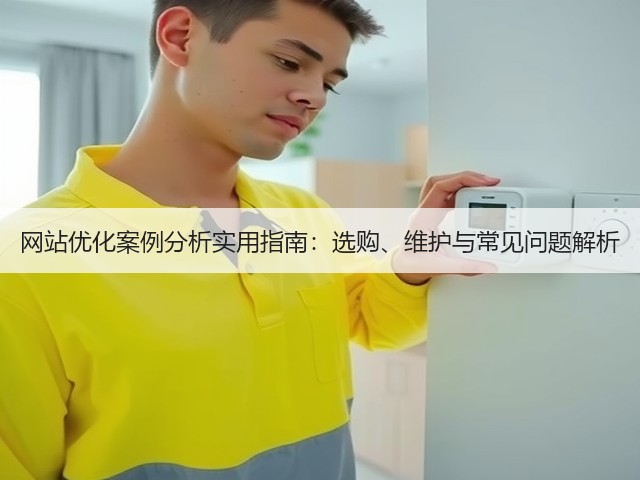 网站优化案例分析实用指南:选购、维护与常见问题解析(图2) 网站优化案例分析实用指南:选购、维护与常见问题解析(图2)