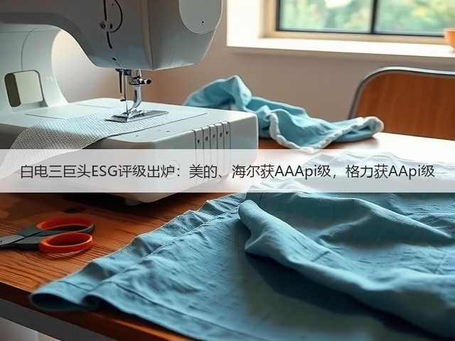 白电三巨头ESG评级出炉:美的、海尔获AAApi级,格力获AApi级(图2) 白电三巨头ESG评级出炉:美的、海尔获AAApi级,格力获AApi级(图2)