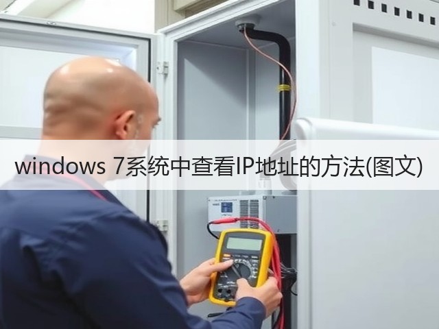 windows 7系统中查看IP地址的方法(图文)(图1) windows 7系统中查看IP地址的方法(图文)(图1)