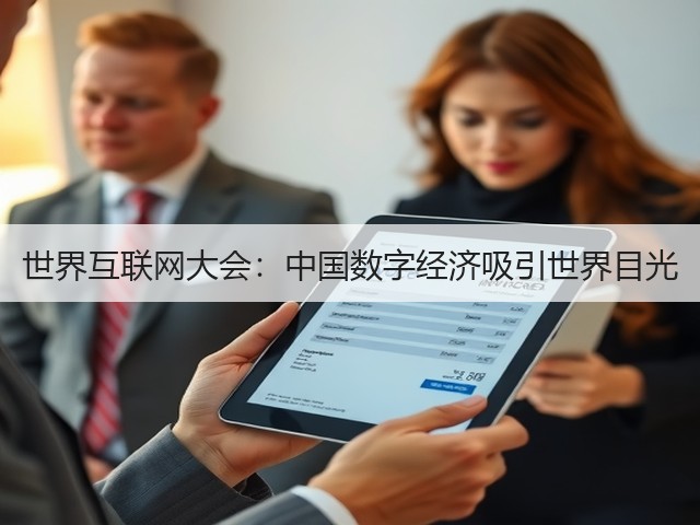 世界互联网大会：中国数字经济吸引世界目光(图3)