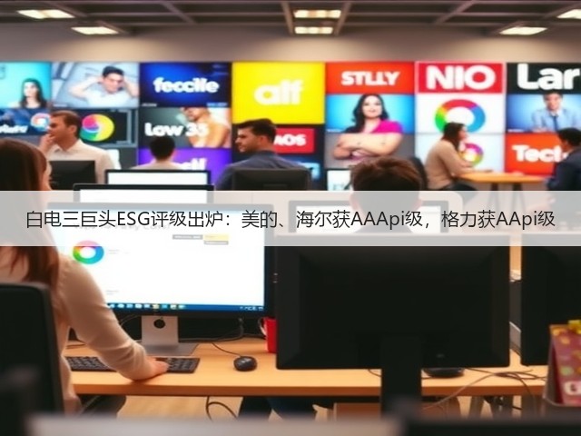 白电三巨头ESG评级出炉:美的、海尔获AAApi级,格力获AApi级(图2) 白电三巨头ESG评级出炉:美的、海尔获AAApi级,格力获AApi级(图2)