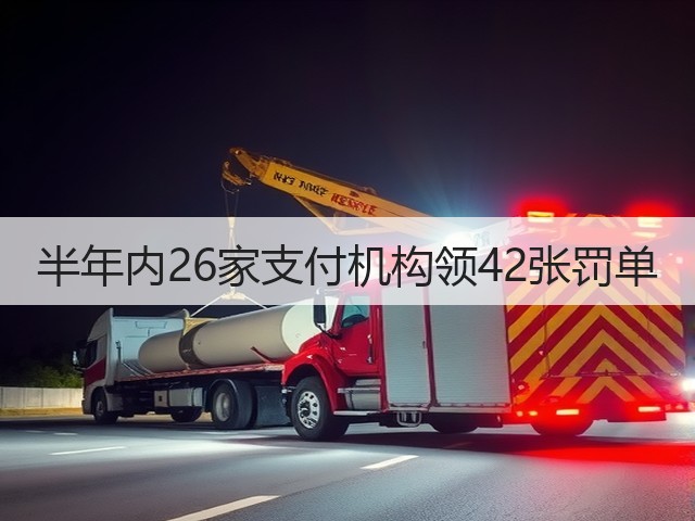 半年内26家支付机构领42张罚单(图2) 半年内26家支付机构领42张罚单(图2)