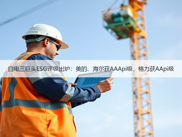 白电三巨头ESG评级出炉:美的、海尔获AAApi级,格力获AApi级(图3) 白电三巨头ESG评级出炉:美的、海尔获AAApi级,格力获AApi级(图3)