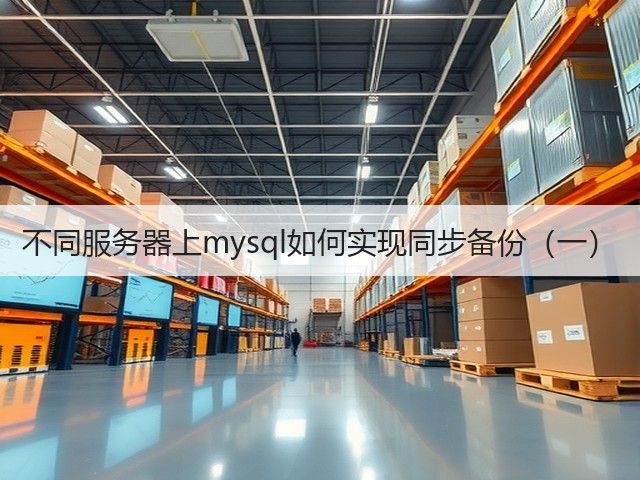 不同服务器上mysql如何实现同步备份(一)(图3) 不同服务器上mysql如何实现同步备份(一)(图3)