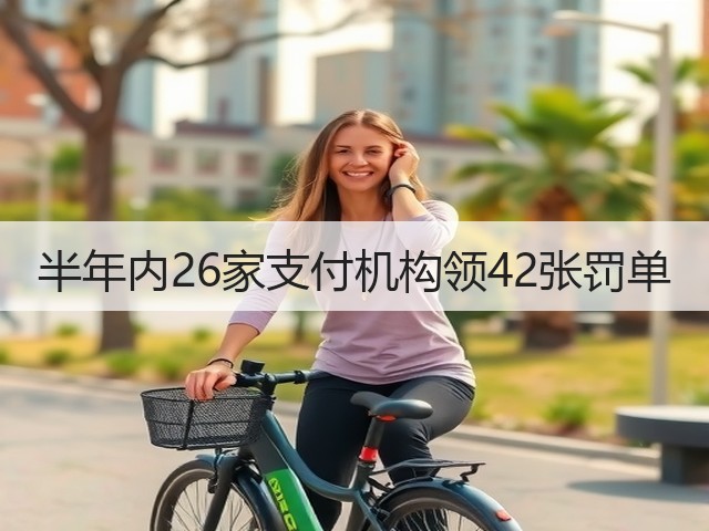 半年内26家支付机构领42张罚单(图3) 半年内26家支付机构领42张罚单(图3)