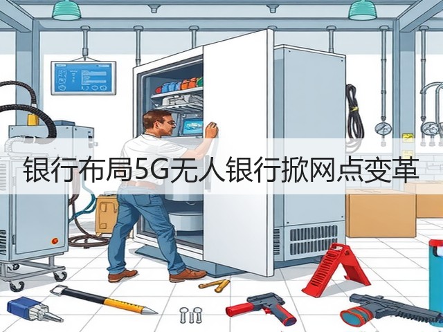 银行布局5G无人银行掀网点变革(图3) 银行布局5G无人银行掀网点变革(图3)