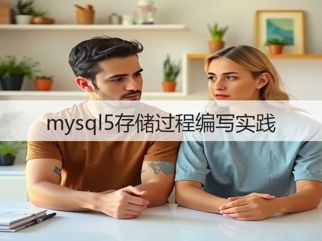 mysql5存储过程编写实践(图2) mysql5存储过程编写实践(图2)