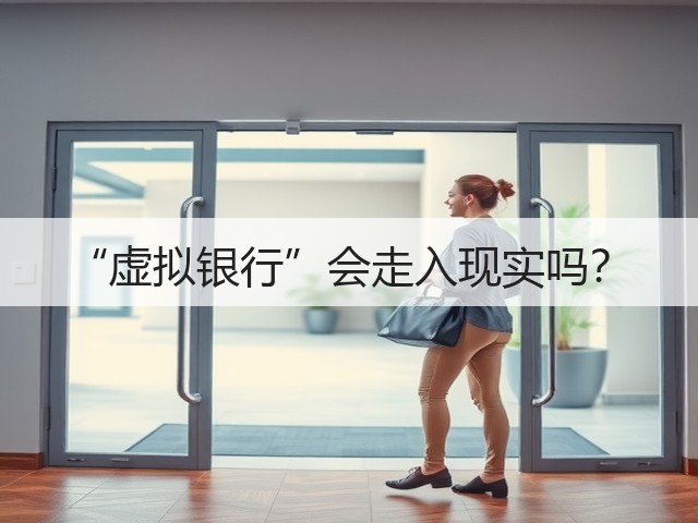 “虚拟银行”会走入现实吗?(图1) “虚拟银行”会走入现实吗?(图1)