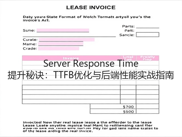 Server Response Time 提升秘诀:TTFB优化与后端性能实战指南(图1) Server Response Time 提升秘诀:TTFB优化与后端性能实战指南(图1)