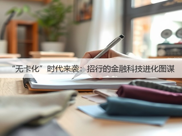 “无卡化”时代来袭:招行的金融科技进化图谋(图2) “无卡化”时代来袭:招行的金融科技进化图谋(图2)