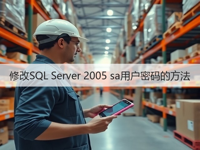 修改SQL Server 2005 sa用户密码的方法(图1) 修改SQL Server 2005 sa用户密码的方法(图1)