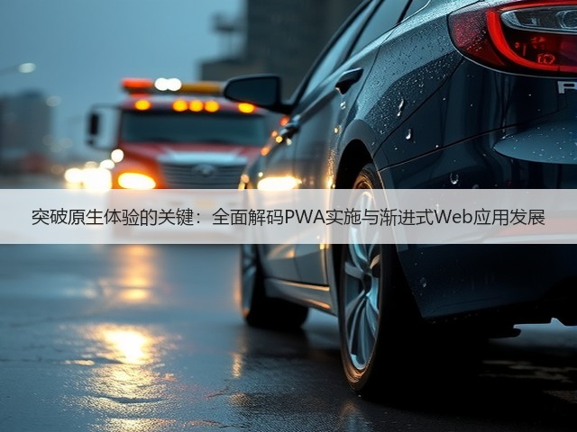 突破原生体验的关键:全面解码PWA实施与渐进式Web应用发展(图1) 突破原生体验的关键:全面解码PWA实施与渐进式Web应用发展(图1)
