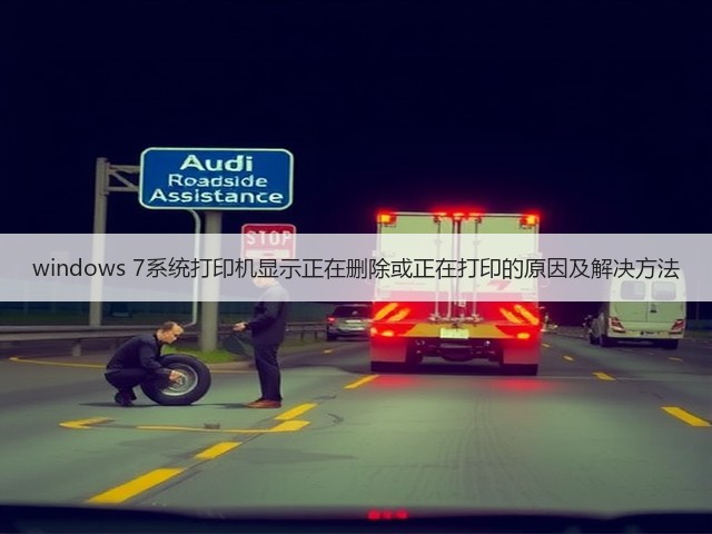 windows 7系统打印机显示正在删除或正在打印的原因及解决方法(图1) windows 7系统打印机显示正在删除或正在打印的原因及解决方法(图1)