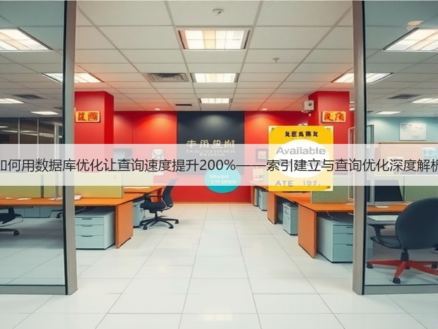 如何用数据库优化让查询速度提升200%——索引建立与查询优化深度解析(图2) 如何用数据库优化让查询速度提升200%——索引建立与查询优化深度解析(图2)