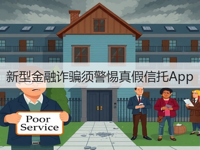 新型金融诈骗须警惕真假信托App(图2) 新型金融诈骗须警惕真假信托App(图2)