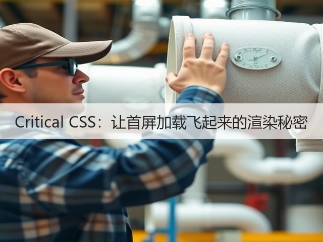 Critical CSS:让首屏加载飞起来的渲染秘密(图1) Critical CSS:让首屏加载飞起来的渲染秘密(图1)