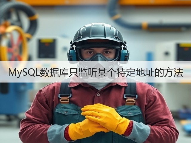 MySQL数据库只监听某个特定地址的方法(图2) MySQL数据库只监听某个特定地址的方法(图2)