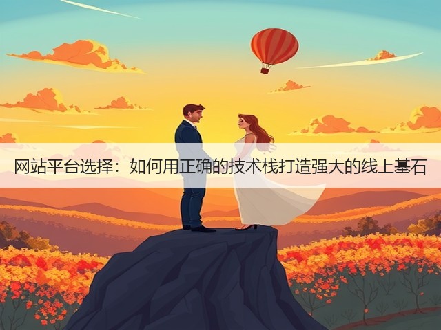 网站平台选择:如何用正确的技术栈打造强大的线上基石(图1) 网站平台选择:如何用正确的技术栈打造强大的线上基石(图1)