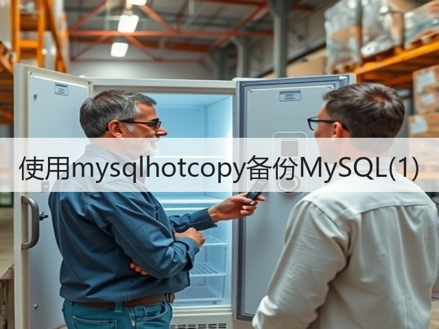 使用mysqlhotcopy备份MySQL(1)(图3) 使用mysqlhotcopy备份MySQL(1)(图3)