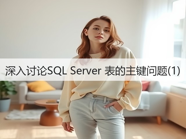 深入讨论SQL Server 表的主键问题(1)(图2) 深入讨论SQL Server 表的主键问题(1)(图2)