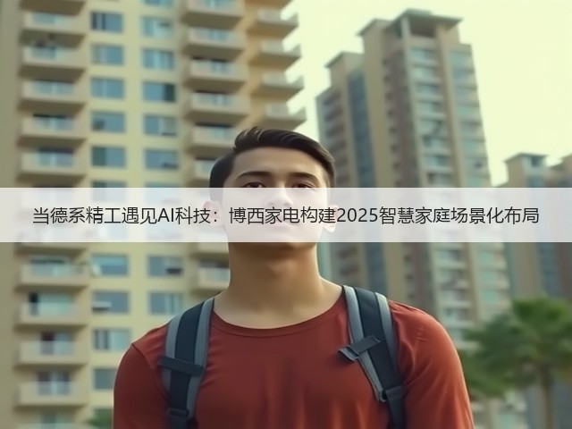 当德系精工遇见AI科技:博西家电构建2025智慧家庭场景化布局(图2) 当德系精工遇见AI科技:博西家电构建2025智慧家庭场景化布局(图2)