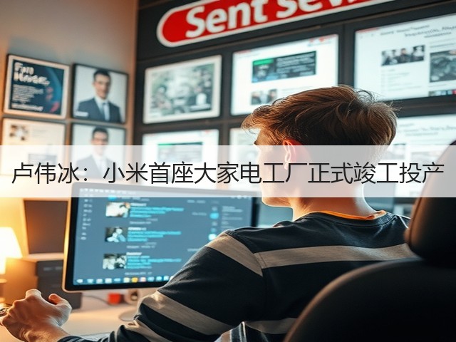 卢伟冰:小米首座大家电工厂正式竣工投产(图3) 卢伟冰:小米首座大家电工厂正式竣工投产(图3)