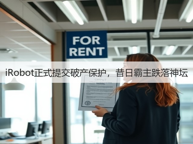 iRobot正式提交破产保护,昔日霸主跌落神坛(图1) iRobot正式提交破产保护,昔日霸主跌落神坛(图1)