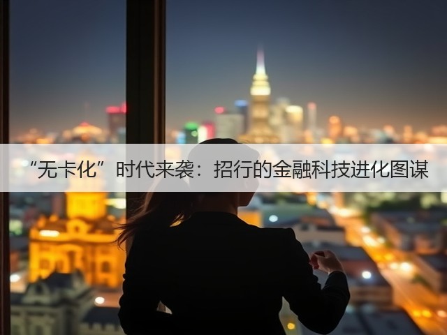 “无卡化”时代来袭:招行的金融科技进化图谋(图1) “无卡化”时代来袭:招行的金融科技进化图谋(图1)