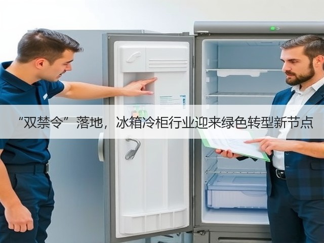 “双禁令”落地,冰箱冷柜行业迎来绿色转型新节点(图1) “双禁令”落地,冰箱冷柜行业迎来绿色转型新节点(图1)