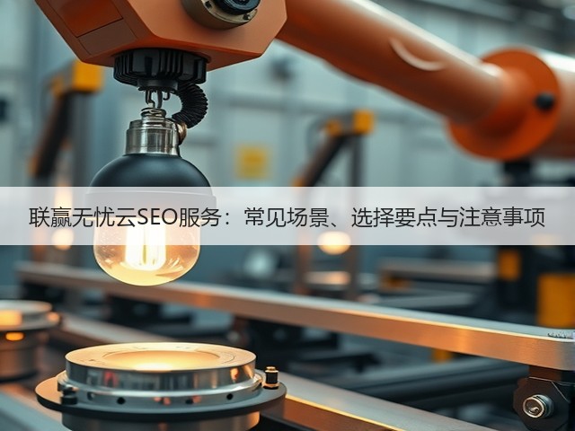 联赢无忧云SEO服务:常见场景、选择要点与注意事项(图3) 联赢无忧云SEO服务:常见场景、选择要点与注意事项(图3)