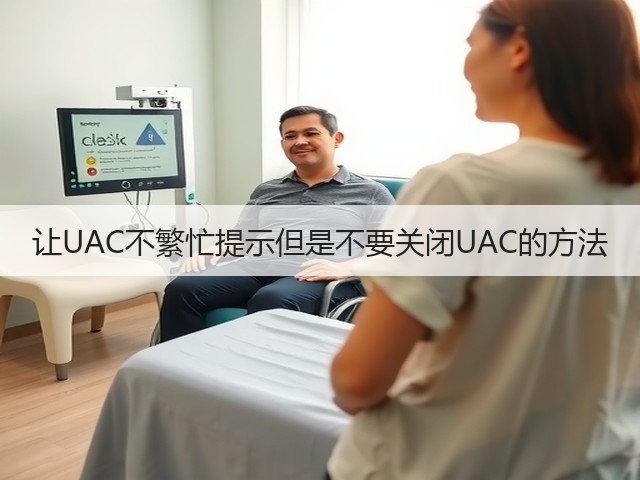 让UAC不繁忙提示但是不要关闭UAC的方法(图1) 让UAC不繁忙提示但是不要关闭UAC的方法(图1)