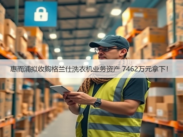 惠而浦拟收购格兰仕洗衣机业务资产 7462万元拿下!(图2) 惠而浦拟收购格兰仕洗衣机业务资产 7462万元拿下!(图2)