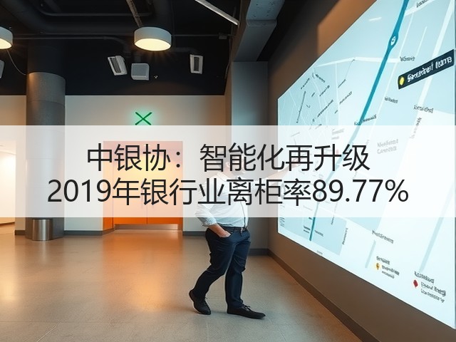中银协:智能化再升级 2019年银行业离柜率89.77%(图3) 中银协:智能化再升级 2019年银行业离柜率89.77%(图3)